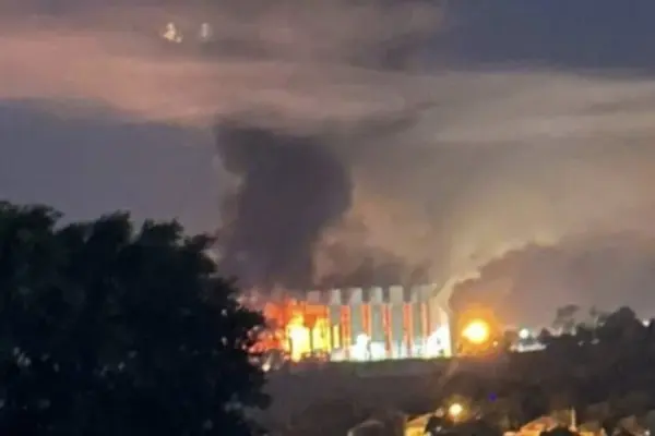 In Belgorod, a building of drone developers caught fire: "Everything is burning there – absolutely everything"