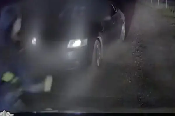 After the report of a dangerous armed incident – police chase: footage released