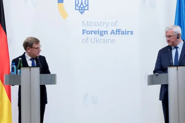 Berlynas siunčia griežtą žinią Putinui: Ukraina sulauks daugiau Vokietijos paramos