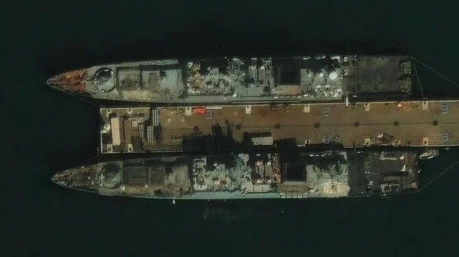 Photo by „Vojenyj Osvedomitel“/Frigate „Admiral Makarov“ in dock