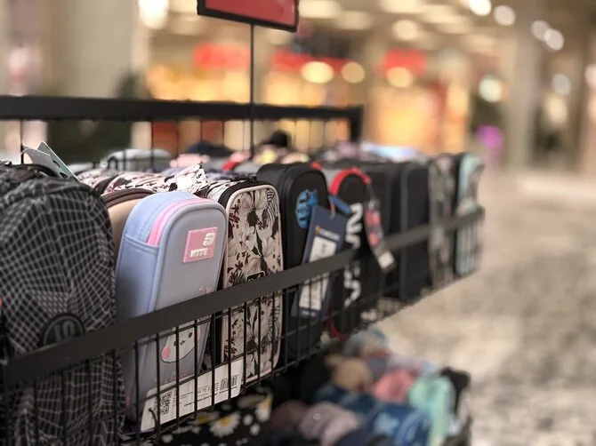 „Vilnius Outlet“ nuotr./„Vilnius Outlet“ padeda ruoštis rugsėjui: kaip išsirinkti tinkamą kuprinę vaikui?