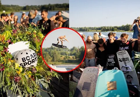 Žuvusio Motiejaus pagerbimas Wake Way vandens parke