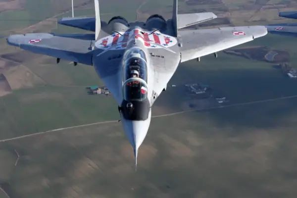 Dangerous incident in Poland: fighter jet brakes failed during landing