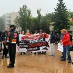 Protests in Gargždai: a crowd of fans shouted, the mayor admitted: "We were a bit sneaky"