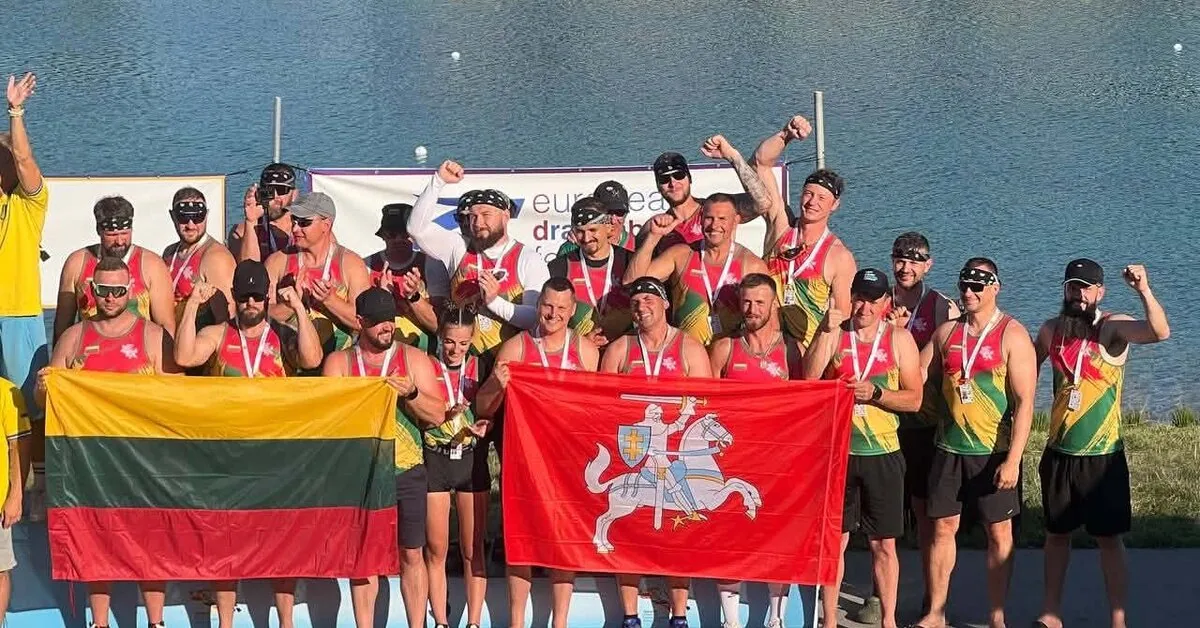 Lithuanian dragon boat rowers won medals at the European Championship. But what are those dragon boats?