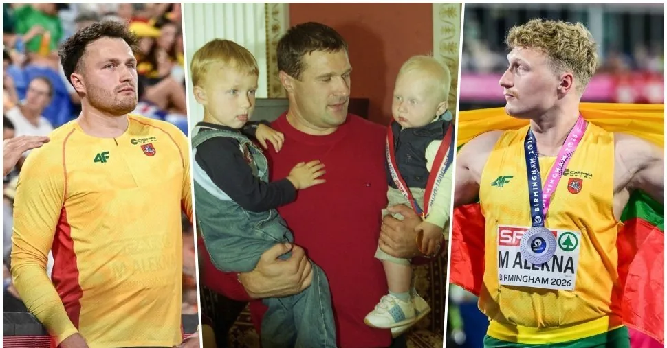 Abu sons encouraged Virgilijus Alekna counted his and Mykolas' medals: "Can you imagine?"