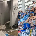 Victory celebrated by damaging the stadium: outraged Estonians promise to seek justice