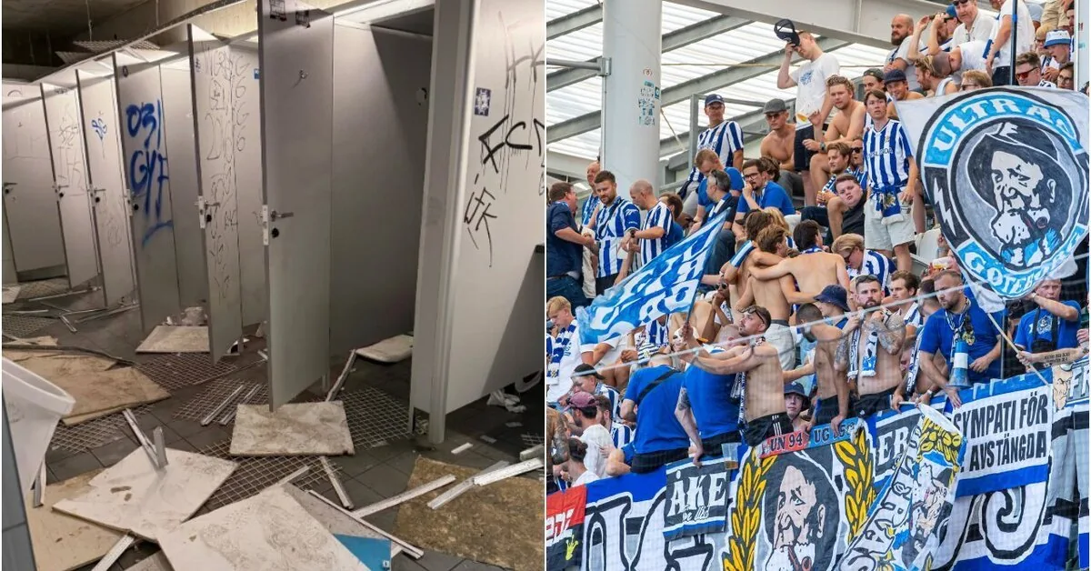 Victory celebrated by damaging the stadium: outraged Estonians promise to seek justice