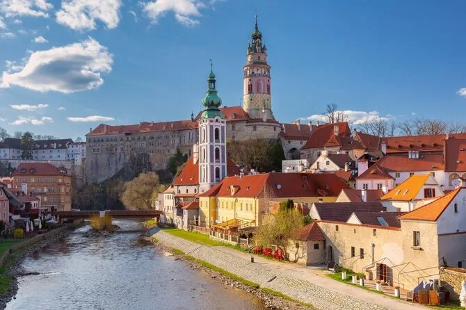 Shutterstock nuotr./Česky Krumlovas, Čekija