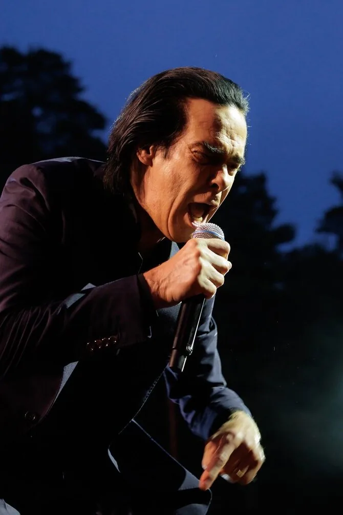 Gretos Skaraitienės / BNS photo / „Nick Cave & The Bad Seeds“ concert at Vilnius Kalnų Park