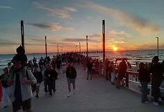 Solar eclipse in Palanga
