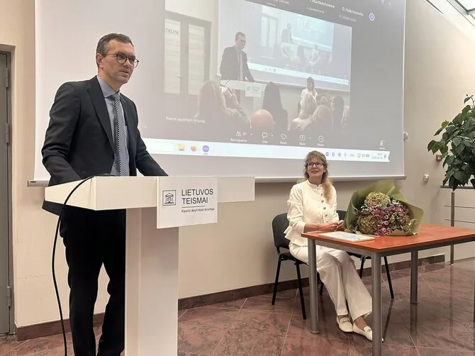 Kauno apylinkės teismo nuotr./Pristatyta naujoji Kauno apylinkės teismo pirmininkė Sigita Meškauskienė