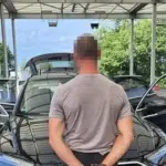 Poles caught a Lithuanian: a stolen car is only part of his problems