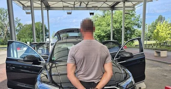 Poles caught a Lithuanian: a stolen car is only part of his problems