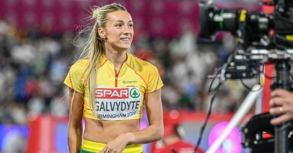 Right behind the superstars, Galvydytė sent a message: "I am fourth in Europe!"