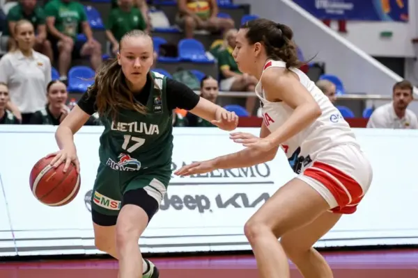Lithuanian 16-year-olds lost to Spain by 91 points difference