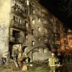 Massive Russian attack in Kyiv: houses collapsed, people trapped under the rubble