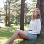 In Palanga Park, Kristina leads free breathing practices: "When you are called selfish, it's a compliment"