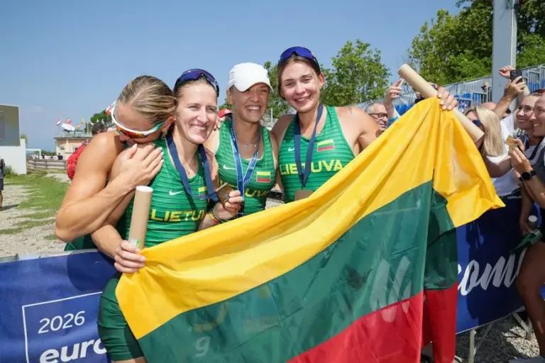 Vida Press nuotr./Dovilė Rimkutė ir Martyna Kazlauskaitė laimėjo bronzą.