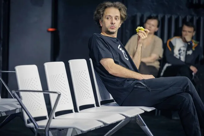 Vilniaus senojo teatro nuotr./Spektaklio „Limbo“ repeticija