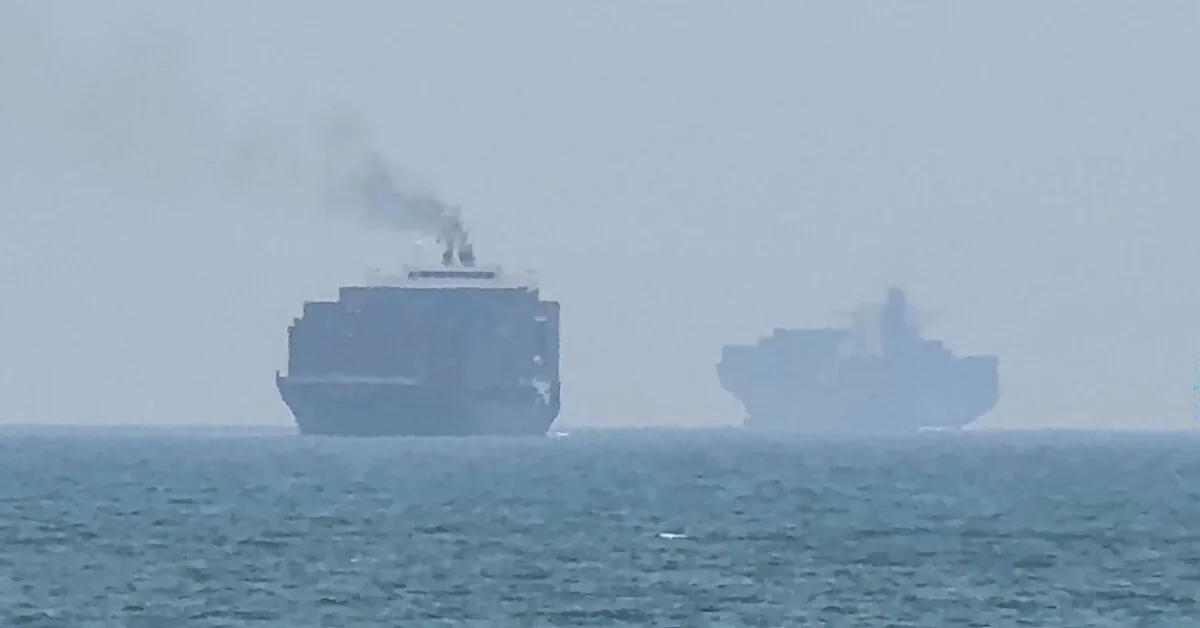 In the Strait of Hormuz, a drone struck a tanker