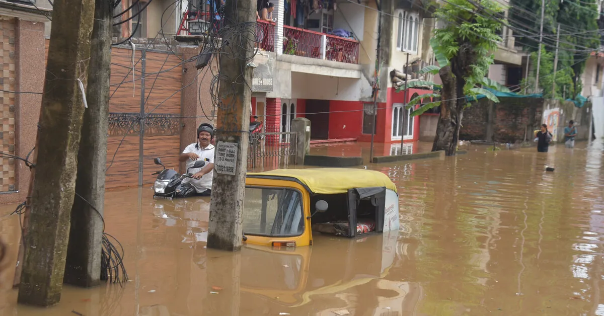 Officials: floods and landslides in India have killed over 100 people since July
