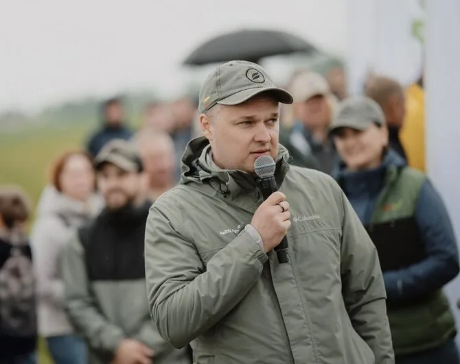 „Baltic Agro“ nuotr./Baltic Agro Produktų grupės vadovas Danas Jankauskas