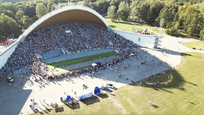 Organizatorių nuotr./Korgių lenktynės