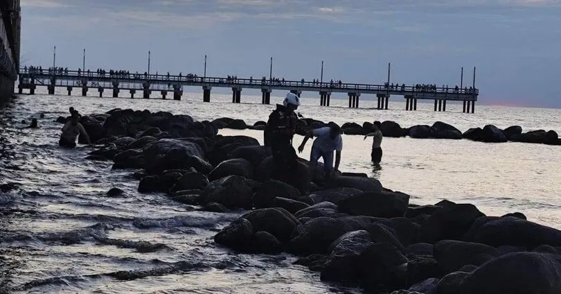 A 17-year-old young man from Poland drowned in the sea in Palanga