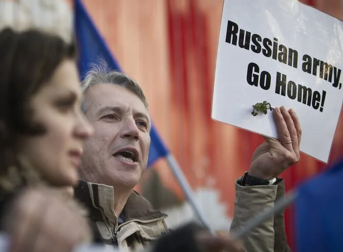 „Reuters“/„Scanpix“/Protestas Moldovoje