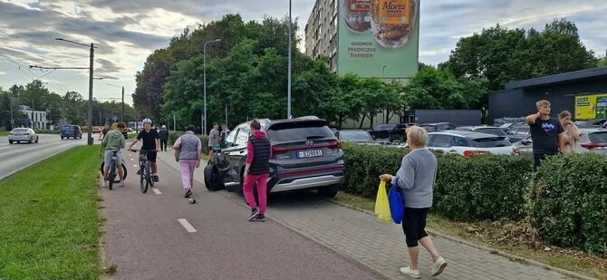 15min skaitytojo nuotr./Avarija Kaune