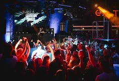 Summer revelry at the Palanga club