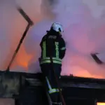 Anykščių rajone liepsnos sunaikino gyvenamąjį namą