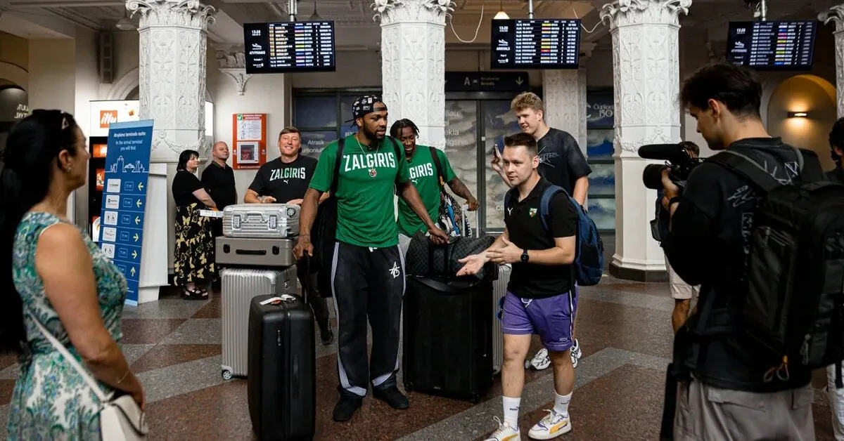 Two more "Žalgiris" rookies have arrived in Lithuania: "We have a pretty good team"