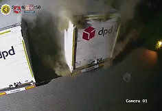 Self-igniting parcels