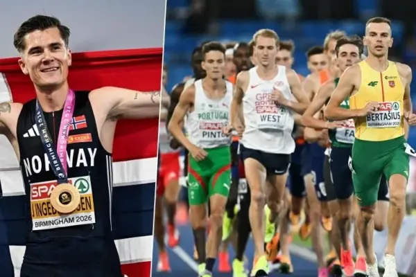 Even another Lithuanian runner was happy to have contributed to the star's result