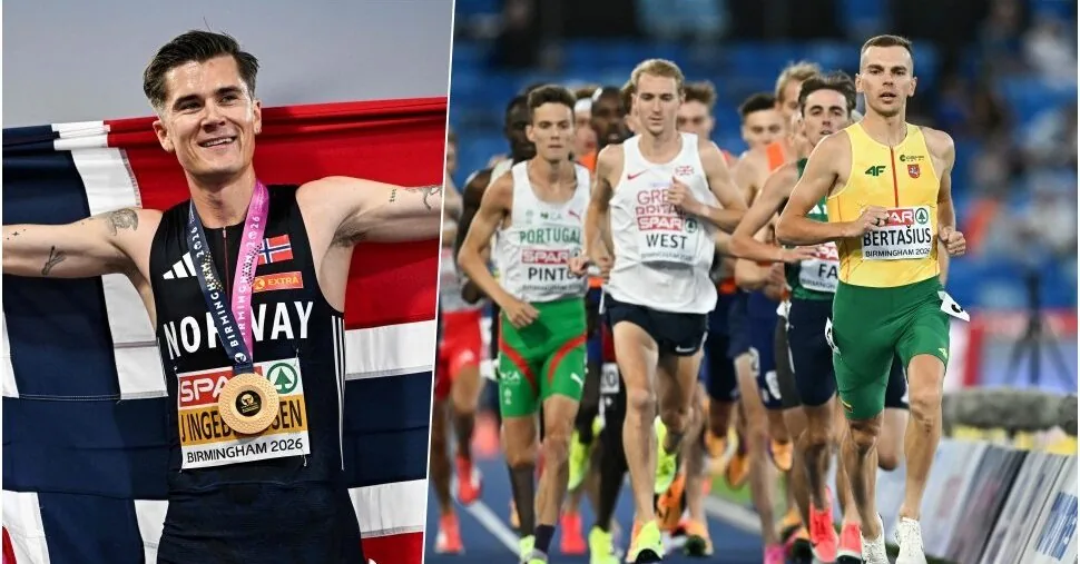 Even another Lithuanian runner was happy to have contributed to the star's result