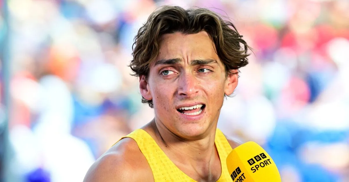 After winning gold, Armandas Duplantis admitted: "The dumbest thing I've ever done"