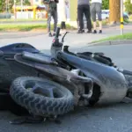 A motorcyclist was injured in a traffic accident in Rokiškis