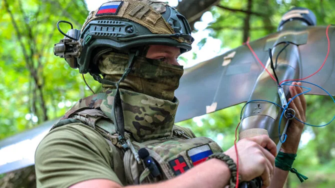 „Tass“/„Telegram“/Russian soldier