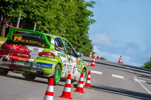 This weekend, the best Lithuanian slalom masters will gather in Zarasai