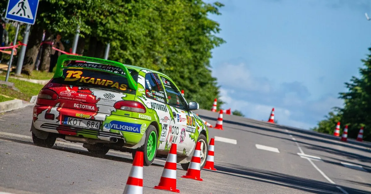 This weekend, the best Lithuanian slalom masters will gather in Zarasai