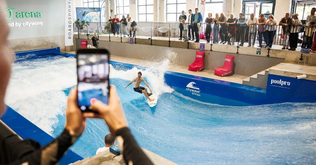„Citywave Vilnius Rapid Surf Series“ – an event taking place this Saturday that you must not miss