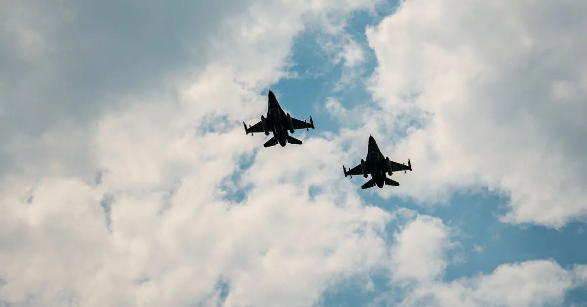Romania reported that a Spanish fighter jet shot down a drone that entered its airspace