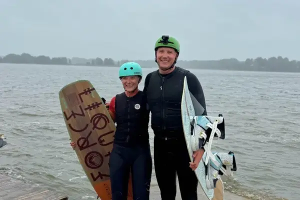 Through rain and wind – to 30 Lithuanian cable parks: a couple's challenge turned into a unique adventure