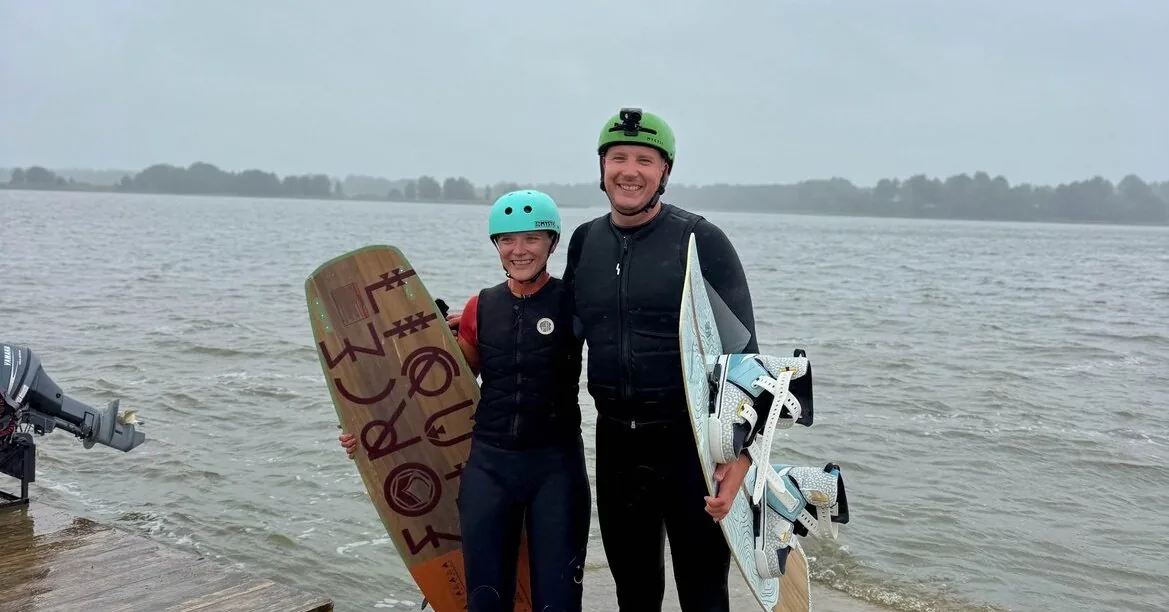Through rain and wind – to 30 Lithuanian cable parks: a couple's challenge turned into a unique adventure
