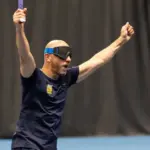 Paralympic champion triumphed at the World Blind Tennis Championship held in Vilnius