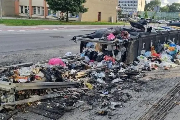 An arsonist ran wild in one block in Klaipėda: the damage is impressive