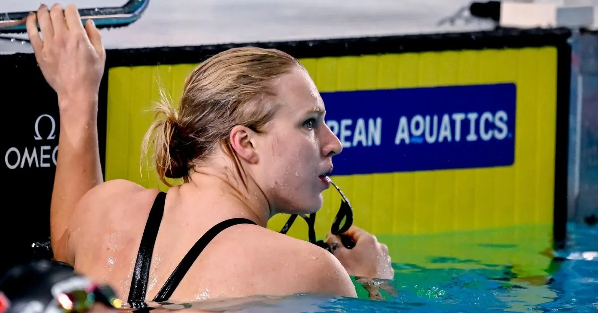 Fantastic Ruta Meilutyte: firmly cleared the qualifying competition barrier in the first start of the year