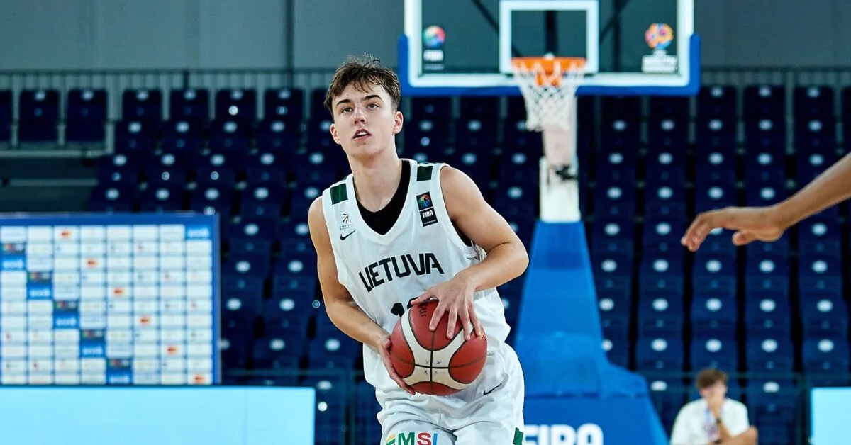 Lithuanian U16 team led by Jasikevičius fell in the semifinals
